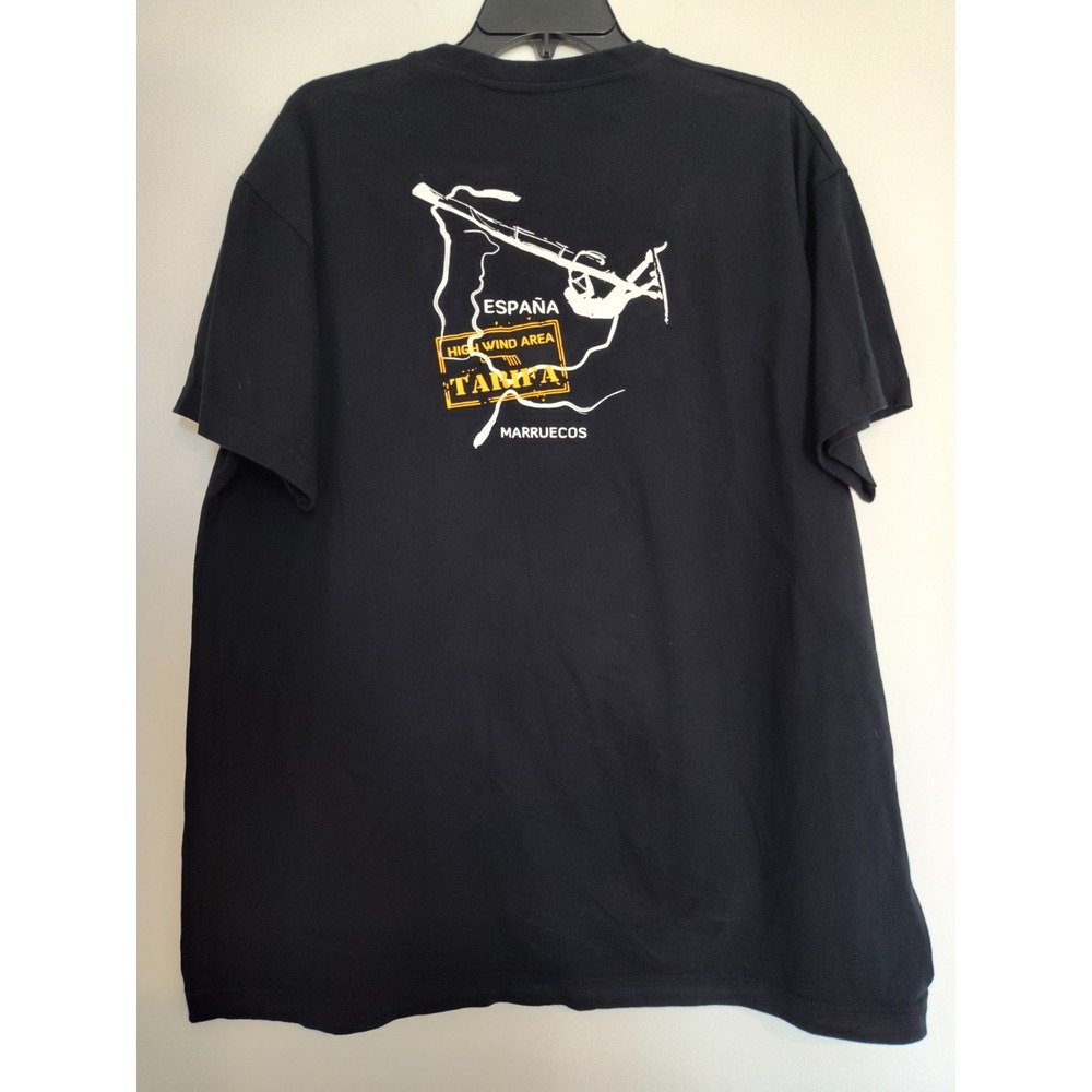 Big Surf Tarifa,Spain Black TShirt Size XXL - Picture 3 of 3